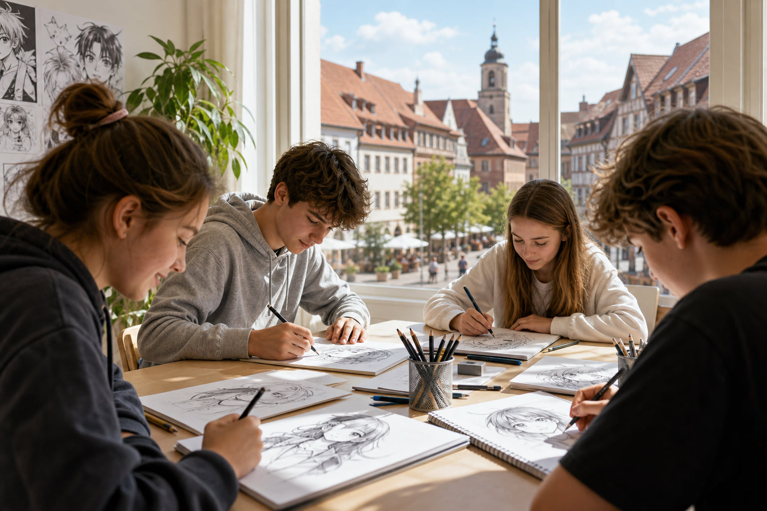 Ran an den Zeichenblock: Manga-Zeichenkurs für Kinder und Jugendliche in Landau