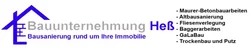 Logo Bauunternehmung Heß