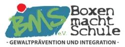 Logo Boxen macht Schule e.V.  Ge- waltprävention und Integration